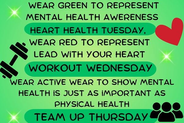 Mental Health March Spirit Week (2024)