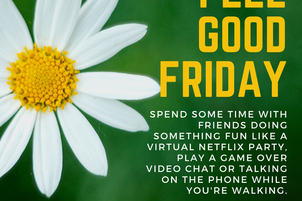 Feel Good Friday: Spend Time with Friends Instagram Post